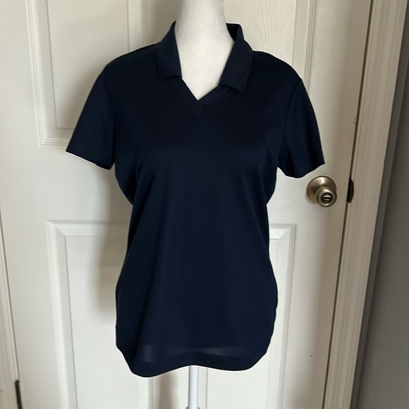 Nike navy blue golf shirt size S - Picture 1 of 3